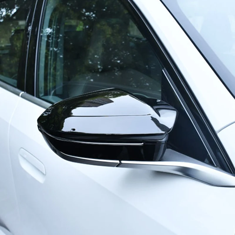Only suitable for left-hand drive vehicles For BMW X3 G45 G48 2025 2026 Bull horn rearview mirror protective cover view 4