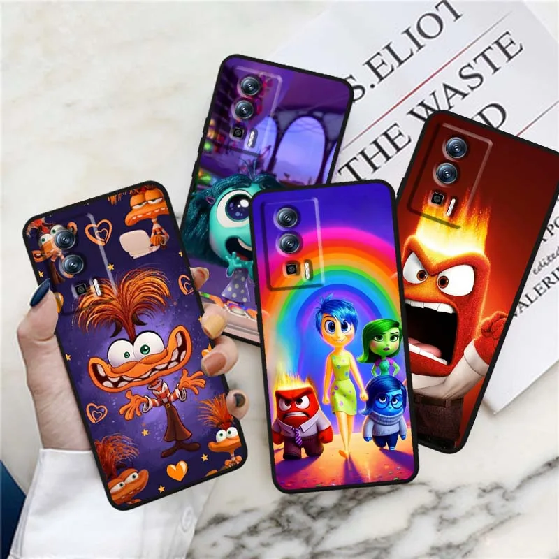 

Inside Out 2 Joy Sadness Art For Xiaomi Redmi 12 13C 12C 13 10C 9T A2 9A 9C 7A Note 10S 8T 10 9 8 Pro 4G 5G Black Phone Case