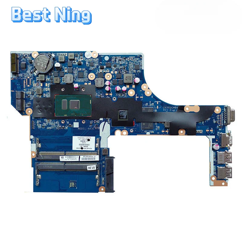 For HP Probook 450 G3 470 G3 Laptop Motherboard DA0X63MB6H1 Mainboard I3-6100 I5-6200U I7-6500U CPU R7 M340 2G GPU DDR3