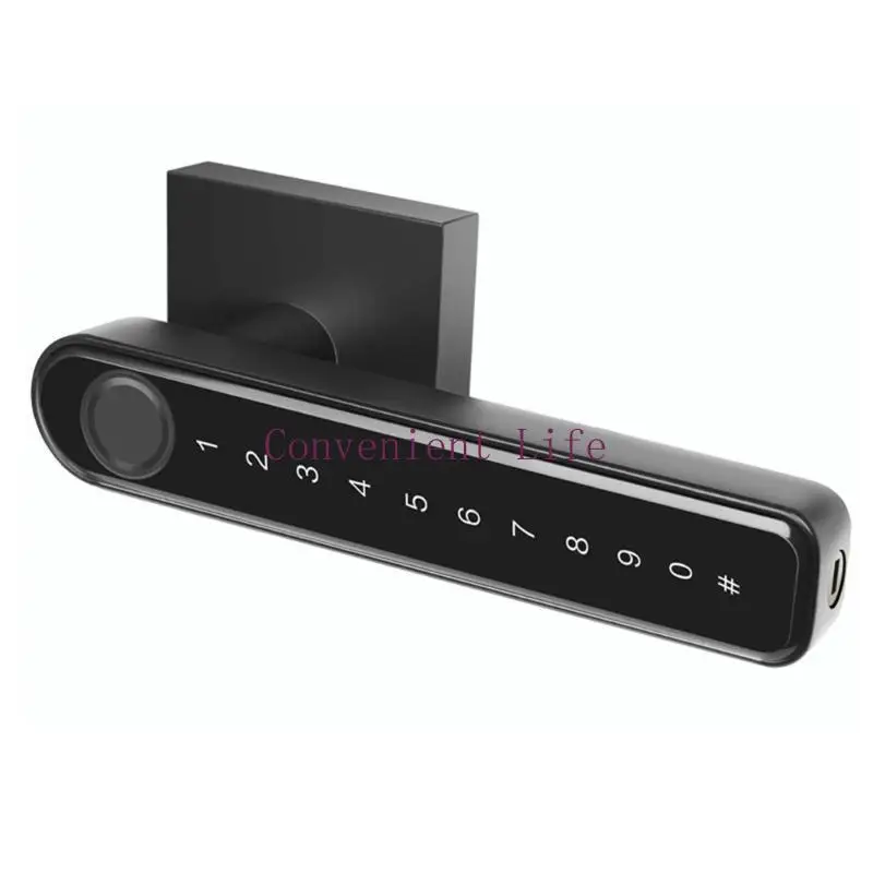 L1EE قفل باب الدخول قفل باب لوحة المفاتيح لث/ل ث/س BT قفل ببصمة الإصبع كلمة المرور/fo #4