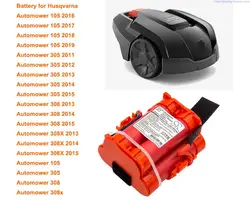 1500mAh/2500mAh Lawn Mower Battery for Husqvarna Automower 105,Automower 305,308,308x,please check the product year