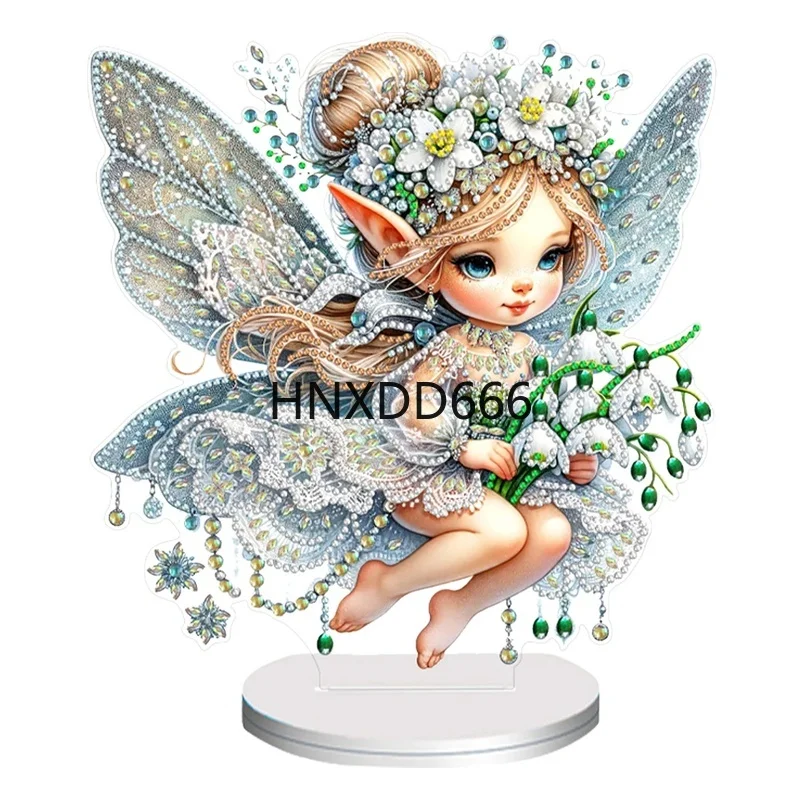 

Двусторонние 5D DIY алмазные художественные наборы специальной формы для настольных украшений и декора стола в спальне