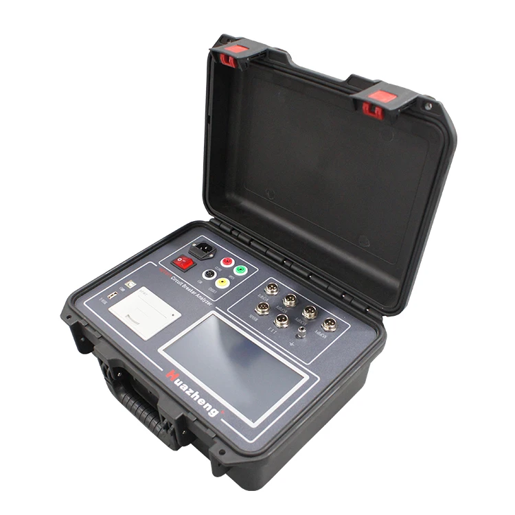 

Three Phase Zino Oxide Surge Arrester Charged Tester MOA Lightning Arrester Analyzer Price