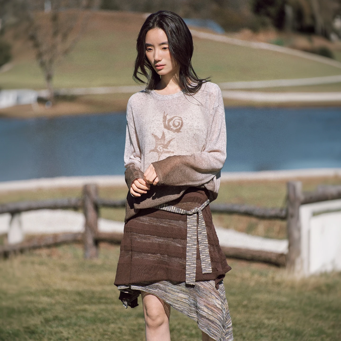 

Octopusme Amber Dream Set Fashionable Women's Ensemble round Neck Long Sleeve Casual Wear Suitable for All Ages in Various Se...