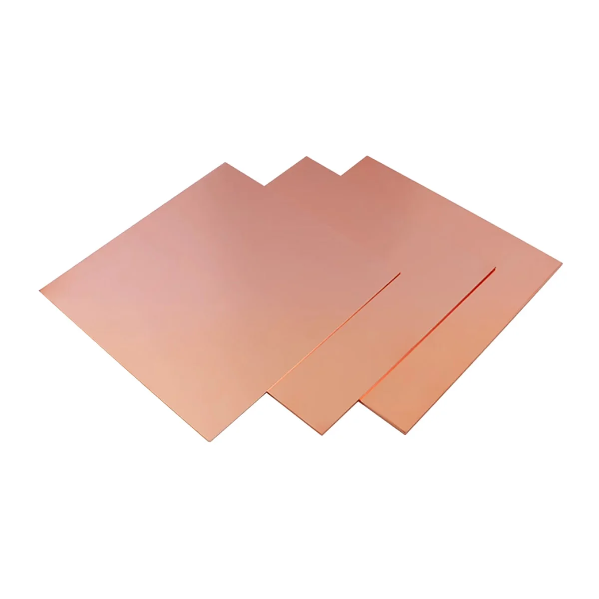 السُمك: 0.1/0.2/0.25/0.3/-0.6 مللي متر 99.9% ورقة النحاس T2 لوحة النحاس النحاس النقي Cu معدن 10x10/15x15/20x20-300x300 مللي متر