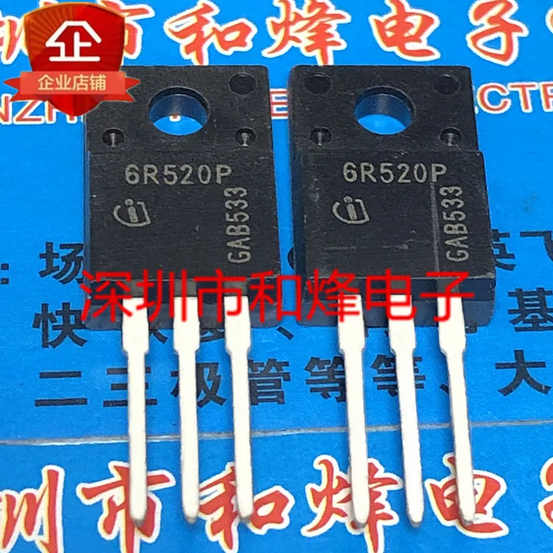 

Бесплатная доставка 6R520P IPA60R520CP TO-220F 600V 6.8A 20 шт.