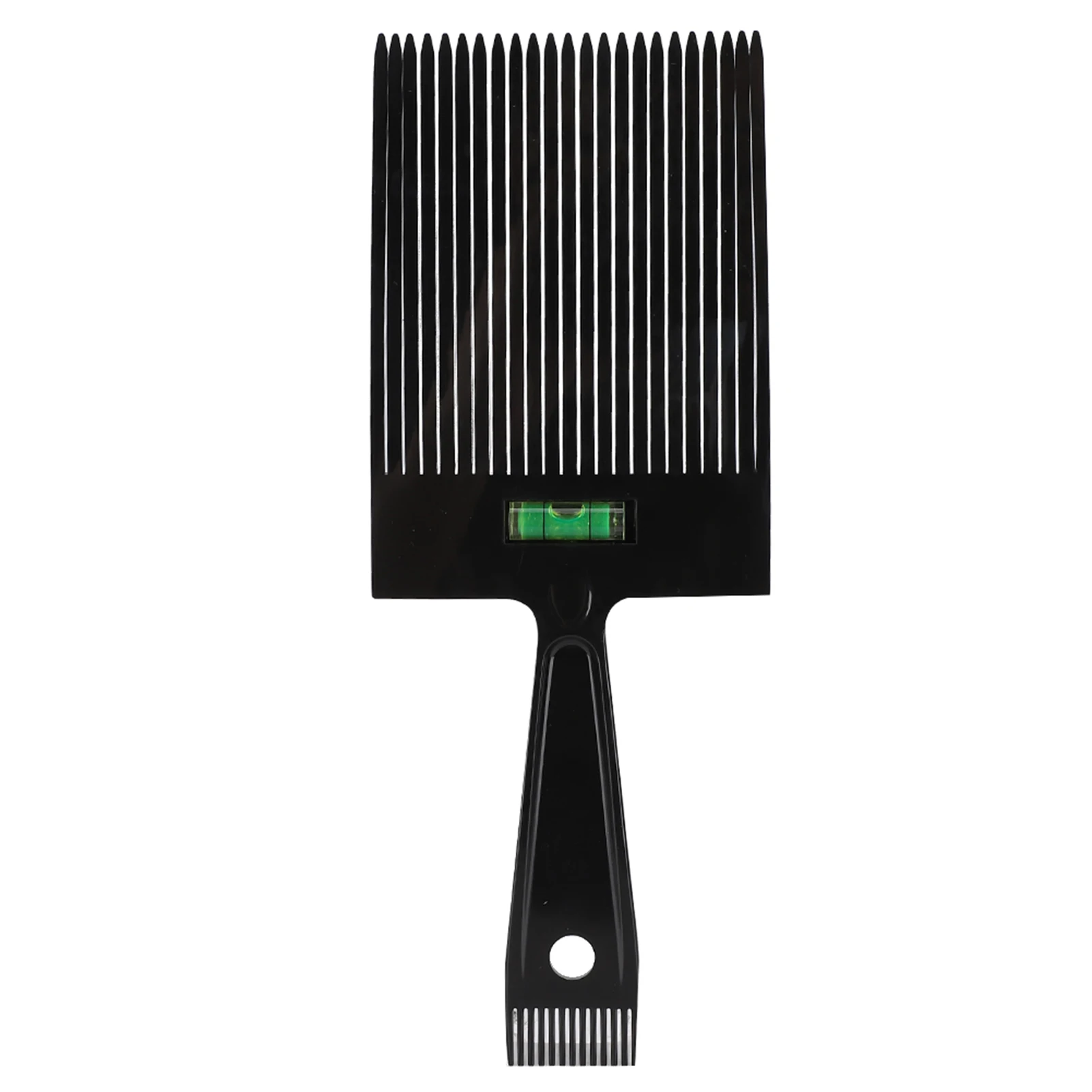 1pc Black Flat Top  Comb Haircut Professional Clipper Comb Barber Shop Hairstyle Tool Haircut Clipper Comb for Home Salon