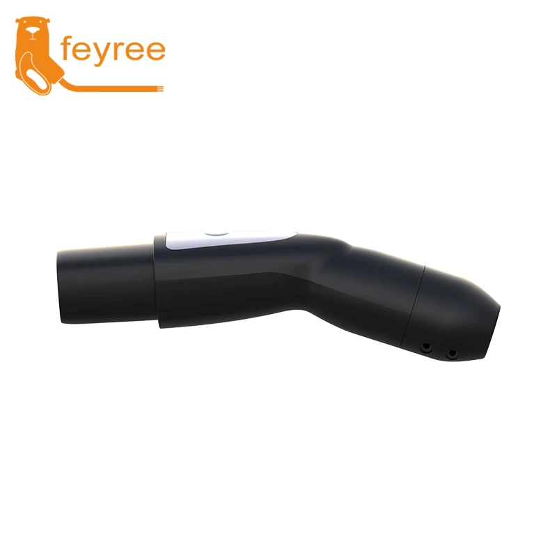 Feyree-enchufe de TS-NACS para coche eléctrico, cargador EV para enchufe Tesla 16A, 32A, 40A, 50A, corriente lateral de coche eléctrico para Modelo