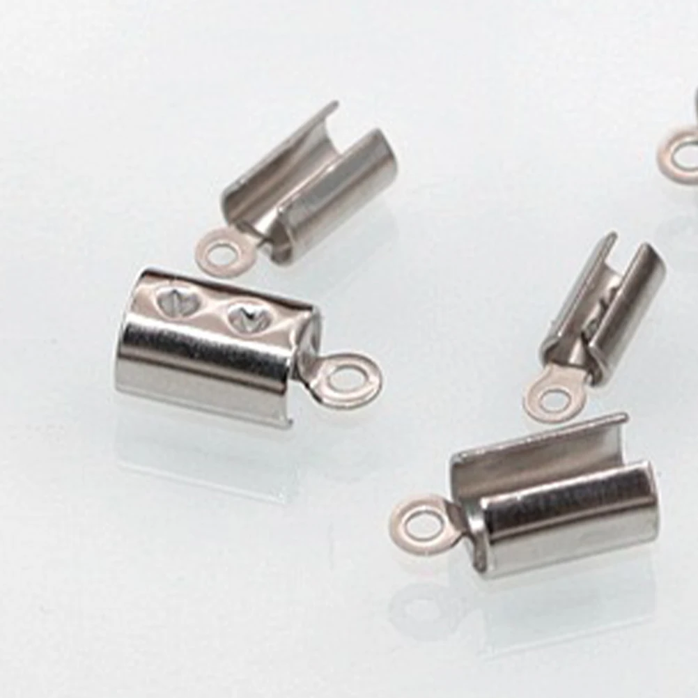 

30pcs Clasps Rope Connection Buckle for Necklace Bracelet DIY Craft Accessories Premium Material Durability Shine