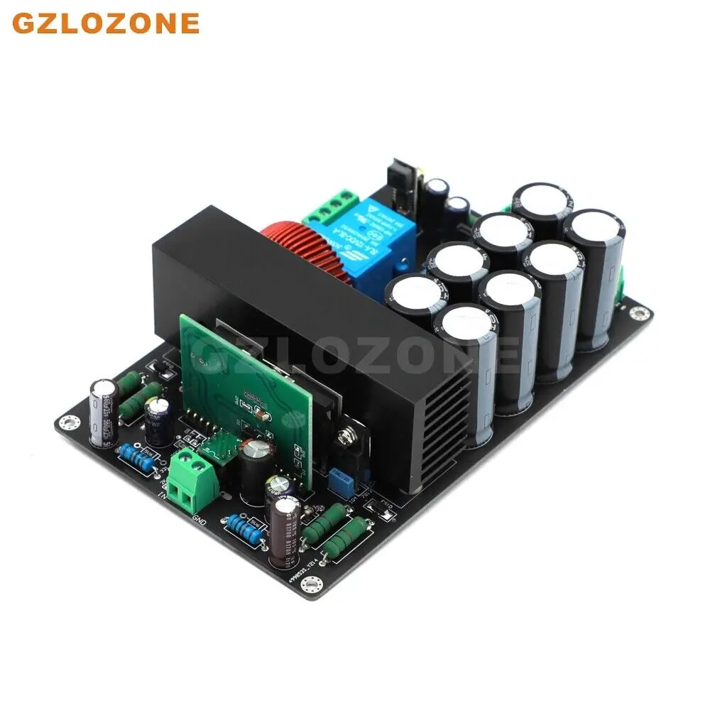 IRS2092พลังงานสูง + บอร์ดขยายสัญญาณโมโน IRFB4227คลาส D HiFi 1000W