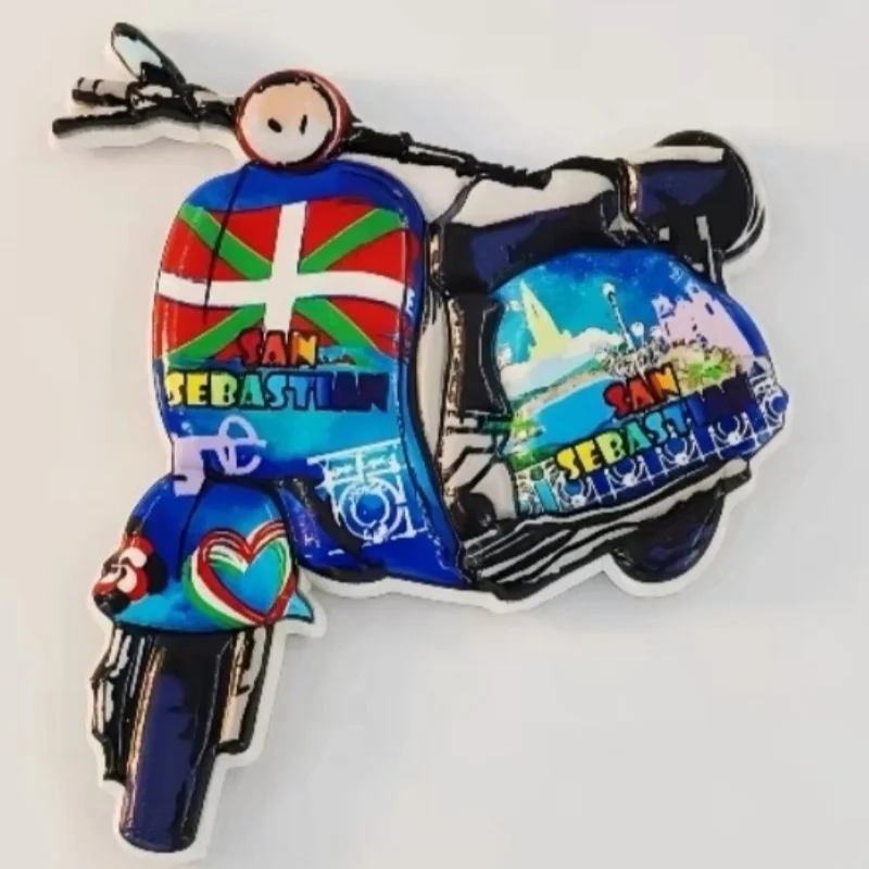 Spain 3D Refrigerator Magnet Travel Souvenir Decorative Refrigerator Magnet Handmade Artwork