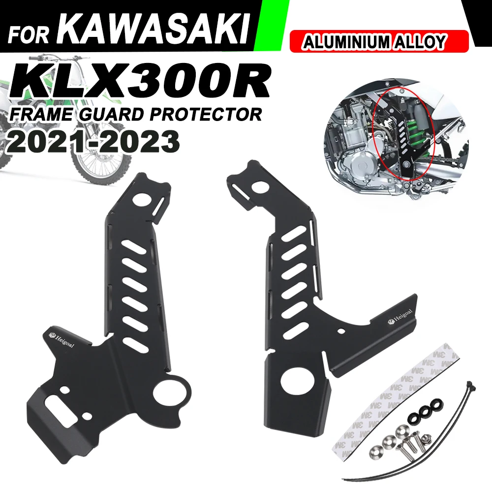 

Side Cover Protector Guard for KAWASAKI KLX300R KLX 300R KLX 300 R 2021 2022 2023 Motorcycle Accessories Fairing Body Frame Cap