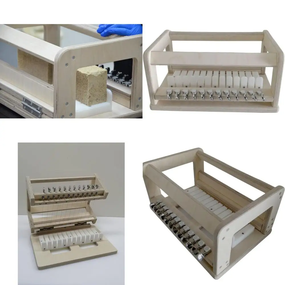 

12 Wire Wooden Soap Cutter, Loa Soap Cutter, Multi Soap Cutter, Color Beige (1'' = 2.5cm)