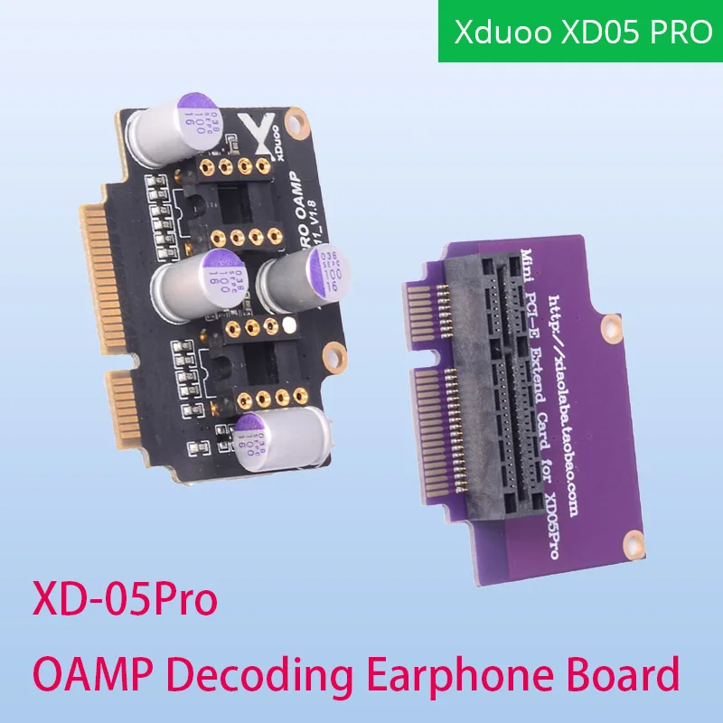 

XD-05Pro OAMP декодирование платы усилителя наушников стандартный для Xduoo XD05 PRO без Op Amp Mini PCI-E Вертикальная конверсионная плата