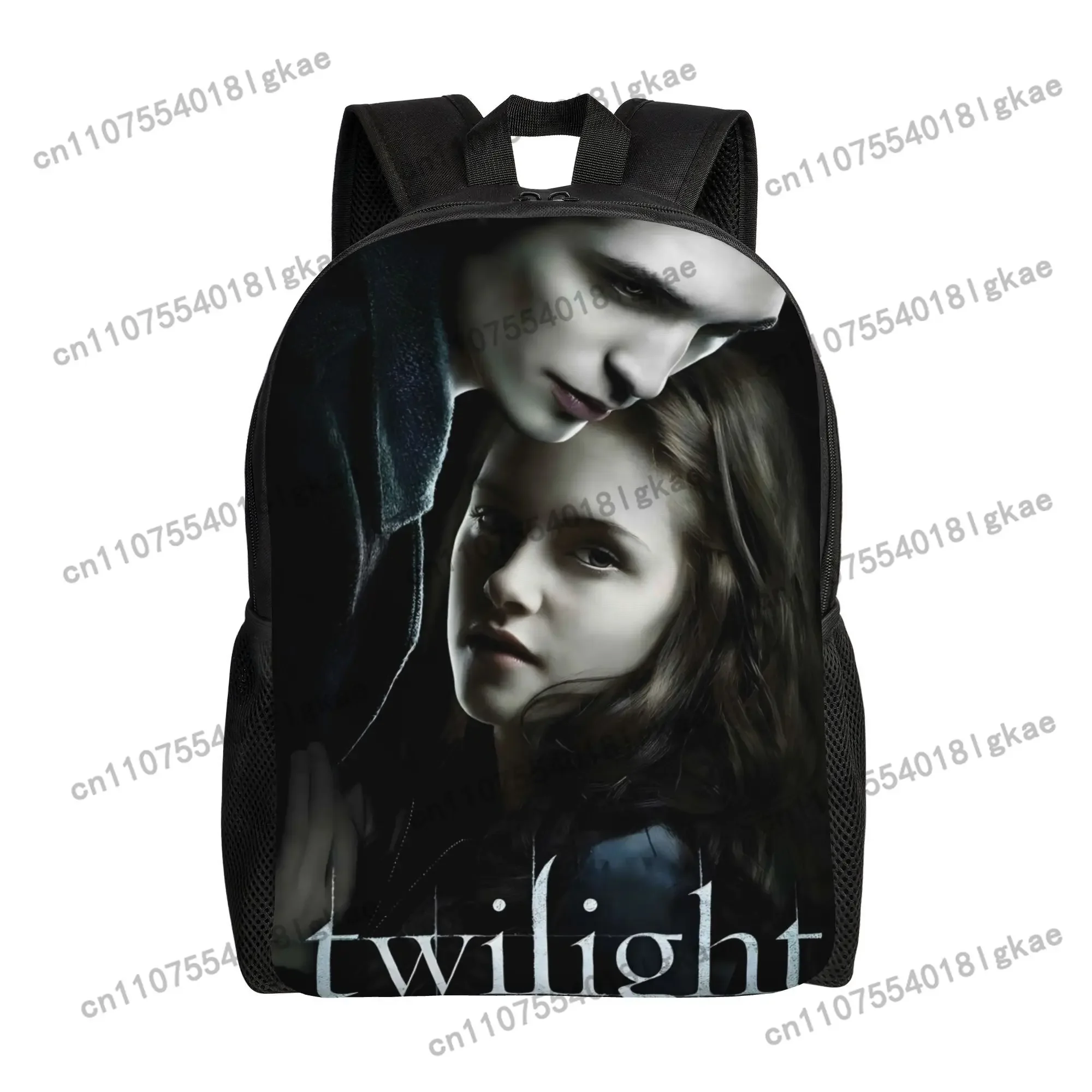 Twilight Movie-Inspired Backpack with Edward & Bella Design - Lightweight School Backpack for Teens, Comfortable to Wear, Single
