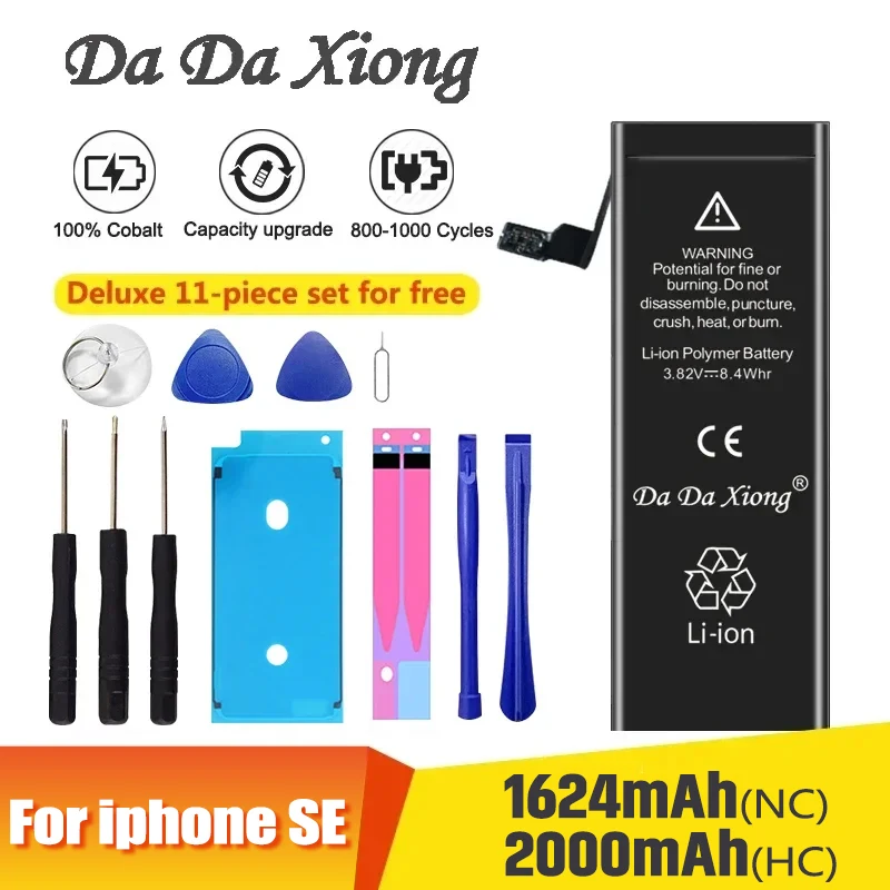 High Capacity 1700mAh For iPhone SE  Battery Mobile Replacement Batterie iSE