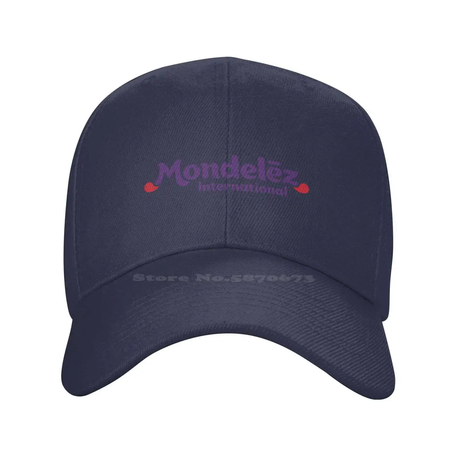 Monsiz Logo Denim Cap, chapéu tricotado, boné de beisebol, qualidade moda