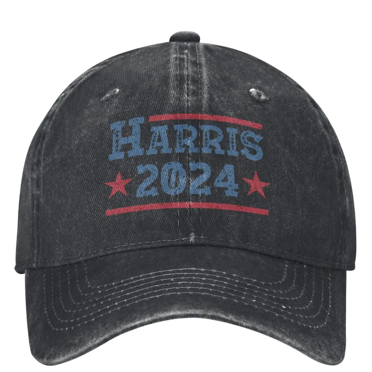 

Classic Vintage Kamala Harris 2024 President Election Baseball Cap Unisex Distressed Denim Washed Snapback Cap Outdoor Caps Hat