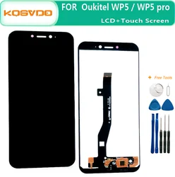 Oukitel-pantalla LCD WP5 100% Original, montaje de digitalizador con pantalla táctil, repuesto + herramientas de 5,5 pulgadas para WP5 Pro