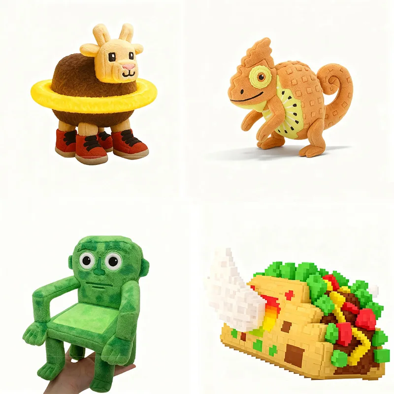 

Новая плюшевая игрушка Steal a Brainrot, персонаж коррупции мозга, мягкая кукла, мягкий коллекционный подарок для фанатов ужасов