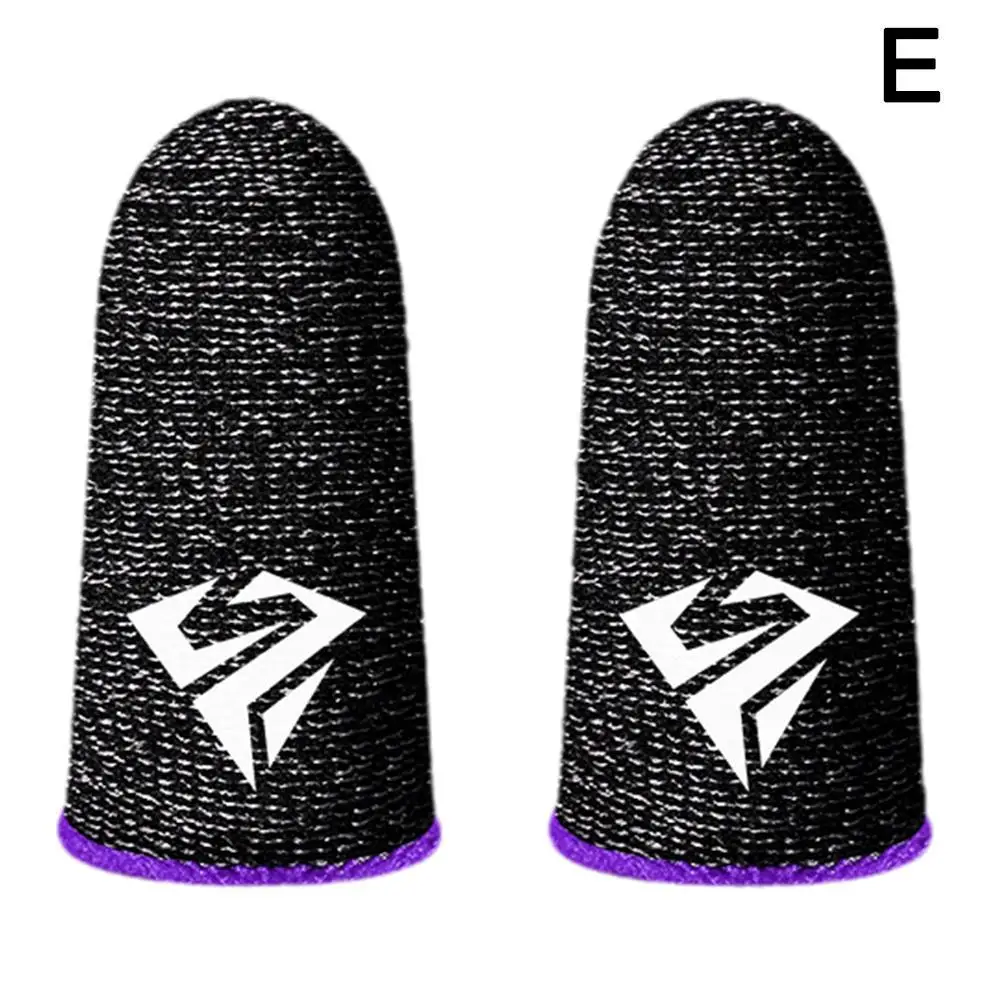2 stücke Handy-Spiel Fingertip Handschuhe Für PUBG Gamer Schweißfest Anti-slip Touchscreen Finger Sleeve Atmungs Gaming Finger abdeckung – Detail 25