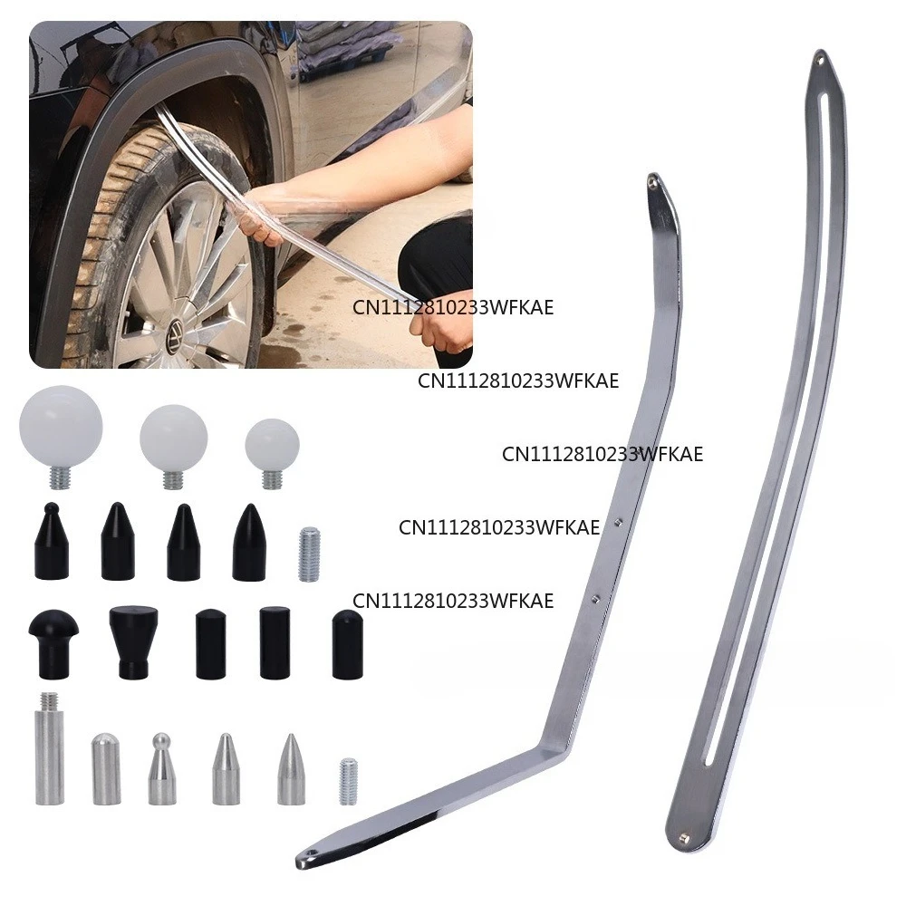 Auto Dent Repair Tool Sheet Metal Spray Free Body Repair Traceless Shaping Wheel Eyebrow Repair Slide Bar Skid Plate