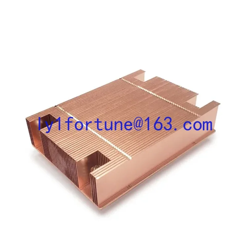 Dynatron AM4 1U Soaking Plate VC ITX Chassis Server Passive Radiator A46 for Enhanced Cooling Performance