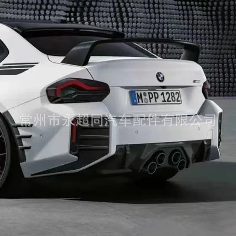 MBW: تحسين مظهر سيارتك مع جناح خلفي أسود بتصميم MP Style لسيارات BMW M2 G87 2021–2024