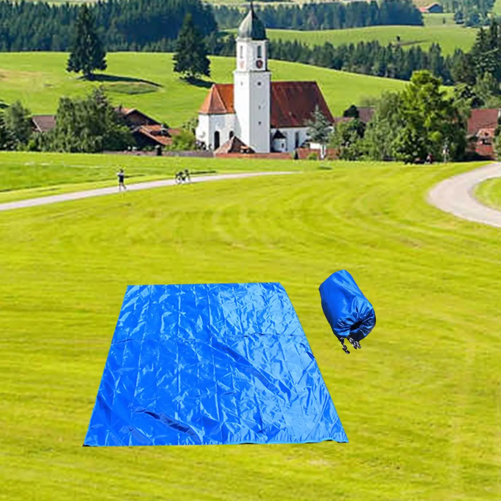 

Picnic Blanket Lightweight Quick Drying Folding Large Picnic Mat Compact Beach Mat for Festival Travel Grass Camping Activities