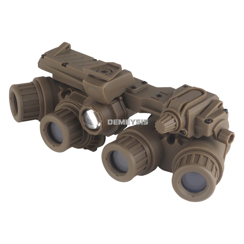 خوذة تكتيكية GPNVG18 نظارات رؤية ليلية نموذج مع علبة البطارية نموذج CS NVG دمية نموذج الصيد خوذة سريعة الملحقات #3