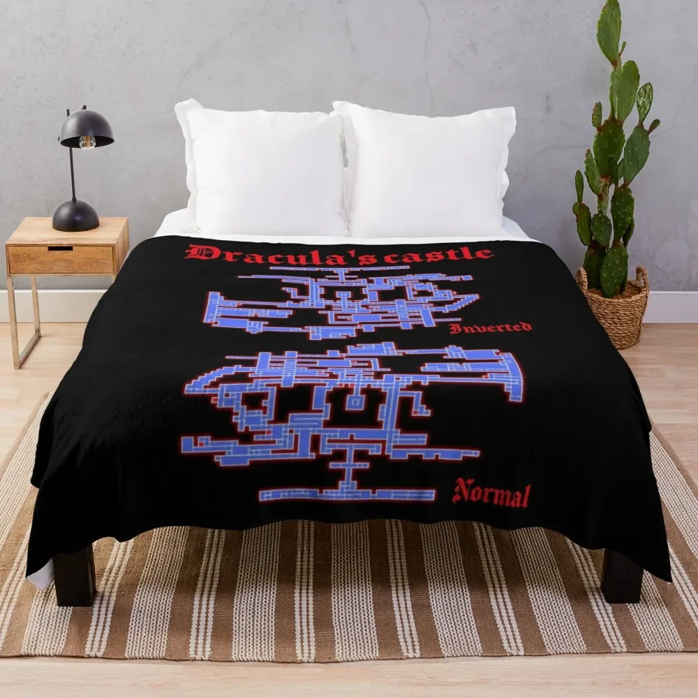 

Dracula's Castle Throw Blanket Ultra Plush Cozy Blanket for Napping Sleeping