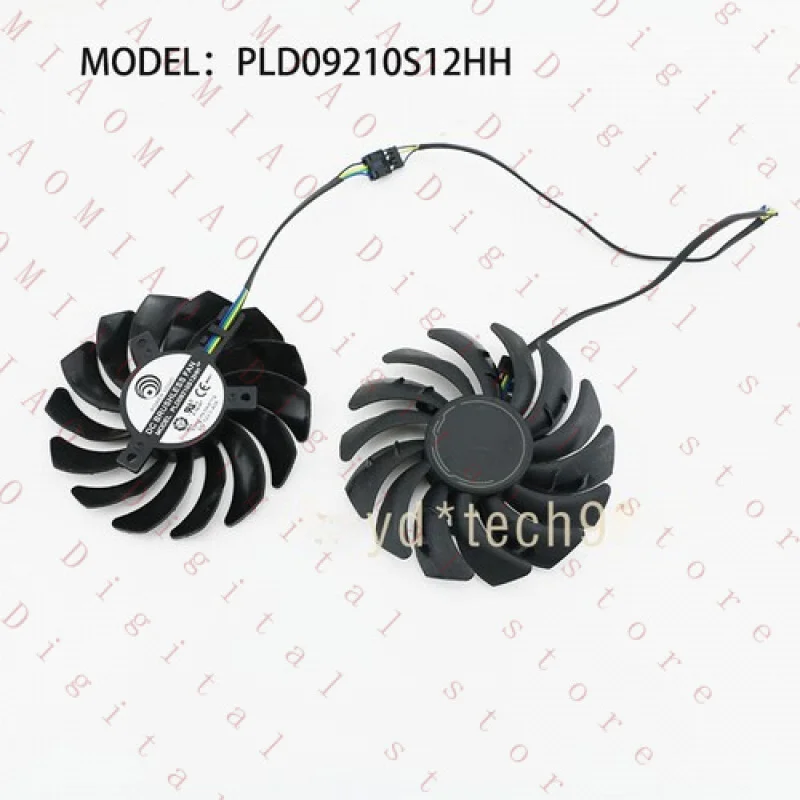 RT  PLD09210S12HH Fan For MSI RADEON RX 5600XT 5700XT 5600 5700 XT MECH OC GPU Card
