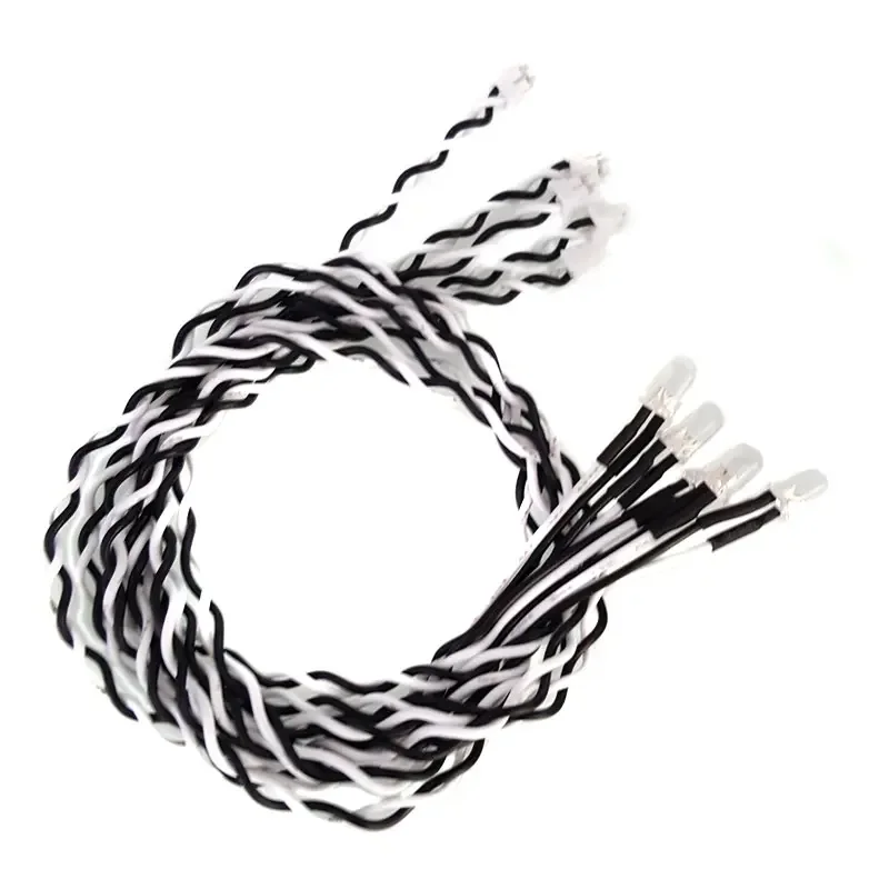 

RC Racing AX24255 26AWG Single White LED Light String 5pc For Axial Model Car