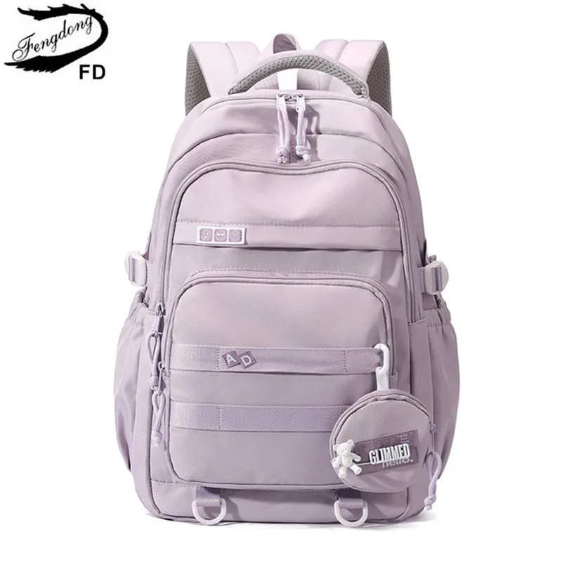 middle school bags for girls high school simple school backpack teenage girls gift lightweight backpack large capacity book bag