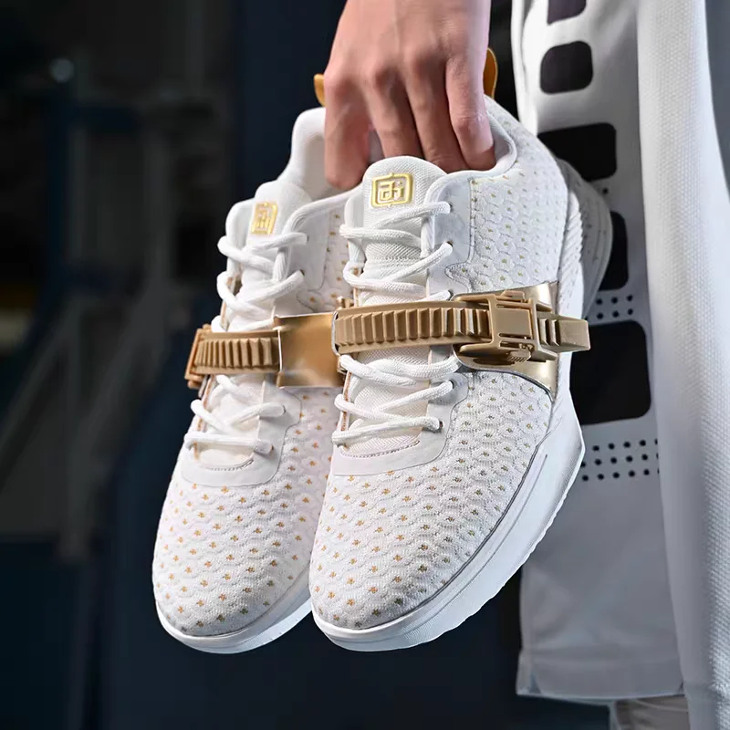 

Designer Brand Basketball Boys Training Shoes Lacing Wearable Outdoor Training Shoe Men Good Quality Mens Athletic Shoes