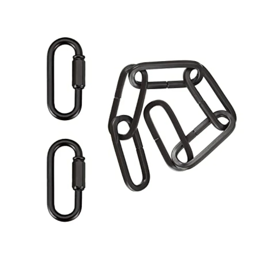 21121-05-1, Steel Heavy Duty Chain and Two Quick Link Connector for Lighting Fixture/Swag Light/Plants/ 1 Foot, Oil Rubbed Bron