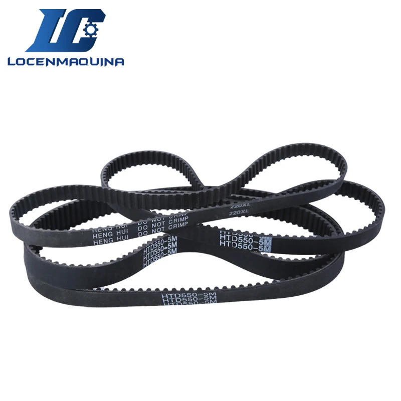 Rubber Material CNC Router Synchronous Belt Rack Gear Transmission Belt HTD310-5M HTD380-5M HTD285-5M