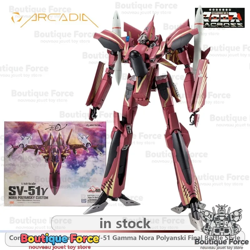 ARCADIA Original 1\60 Zero Macroscopic Fortress Series SV-51 Gamma Nora Polyanski Final Battle Style Action Figure Model Toys