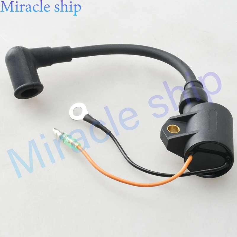 

Катушка высокого напряжения 6A1-85570-00 для подвесного мотора Yamaha 2HP 2 MSH 1995-2002 2B 2C MHS 2HP 6A1-85570 6A1-85570-00-00 6A185570