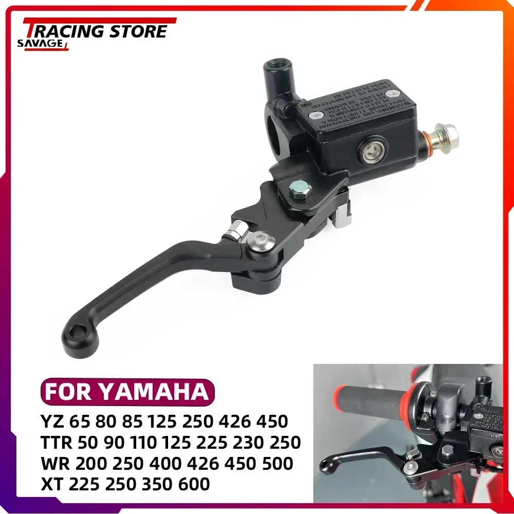 

For YAMAHA YZ WR XT TTR XTZ 50 65 80 85 90 110 125 150 200 225 230 250 350 400 426 450 500 600 Front Brake Lever Master Cylinder