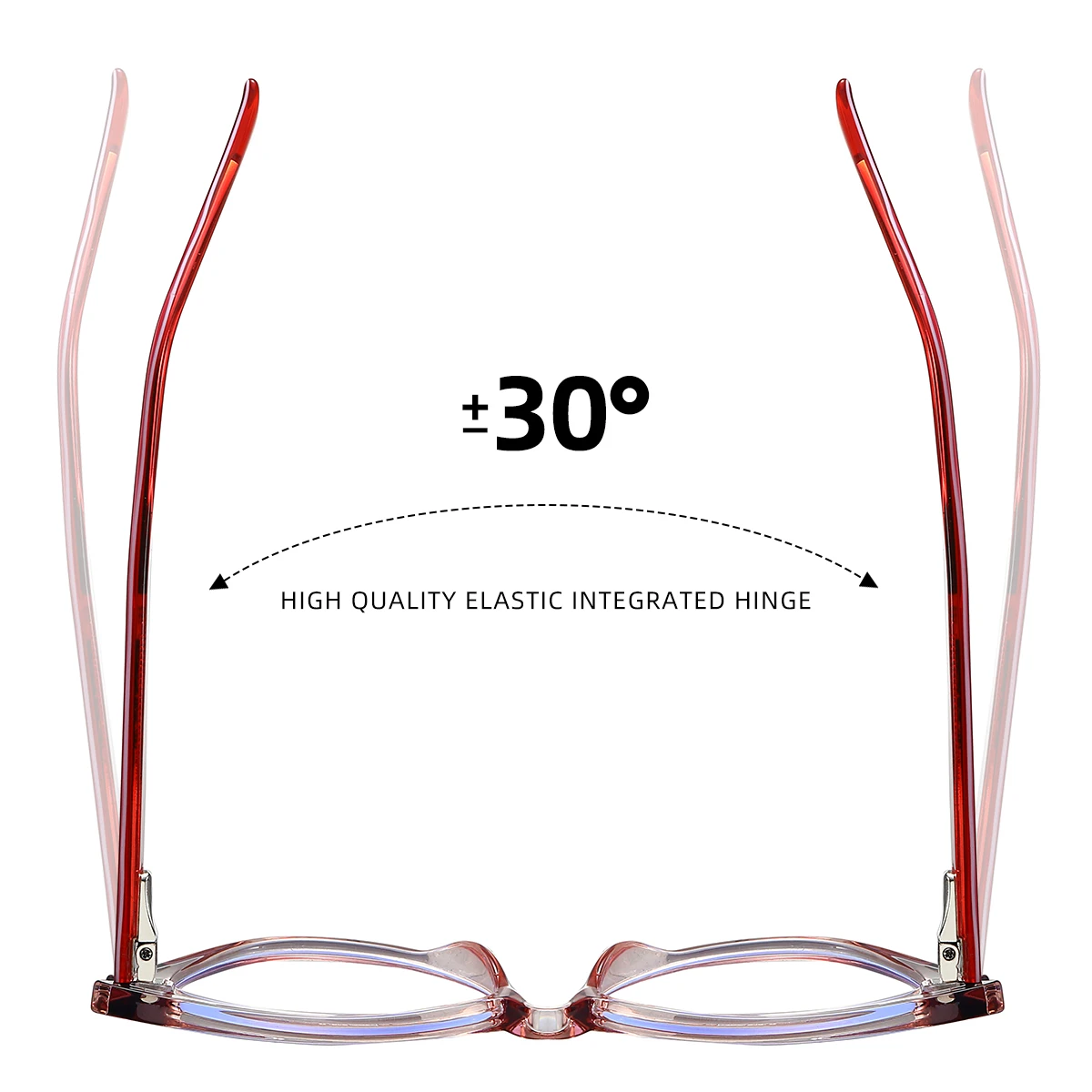 JMISUS Occhiali da vista a farfalla fatti a mano in acetato Occhiali da vista quadrati da donna Occhiali da sole fotocromatici per miopia