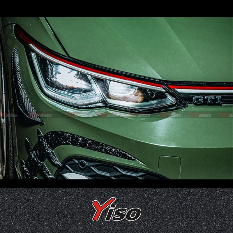

Suitable for GOLF 8 Carbon fiber GTI Golf 8 MAXTON V2 Front Lip Modified encirclement Aerodynamic kit