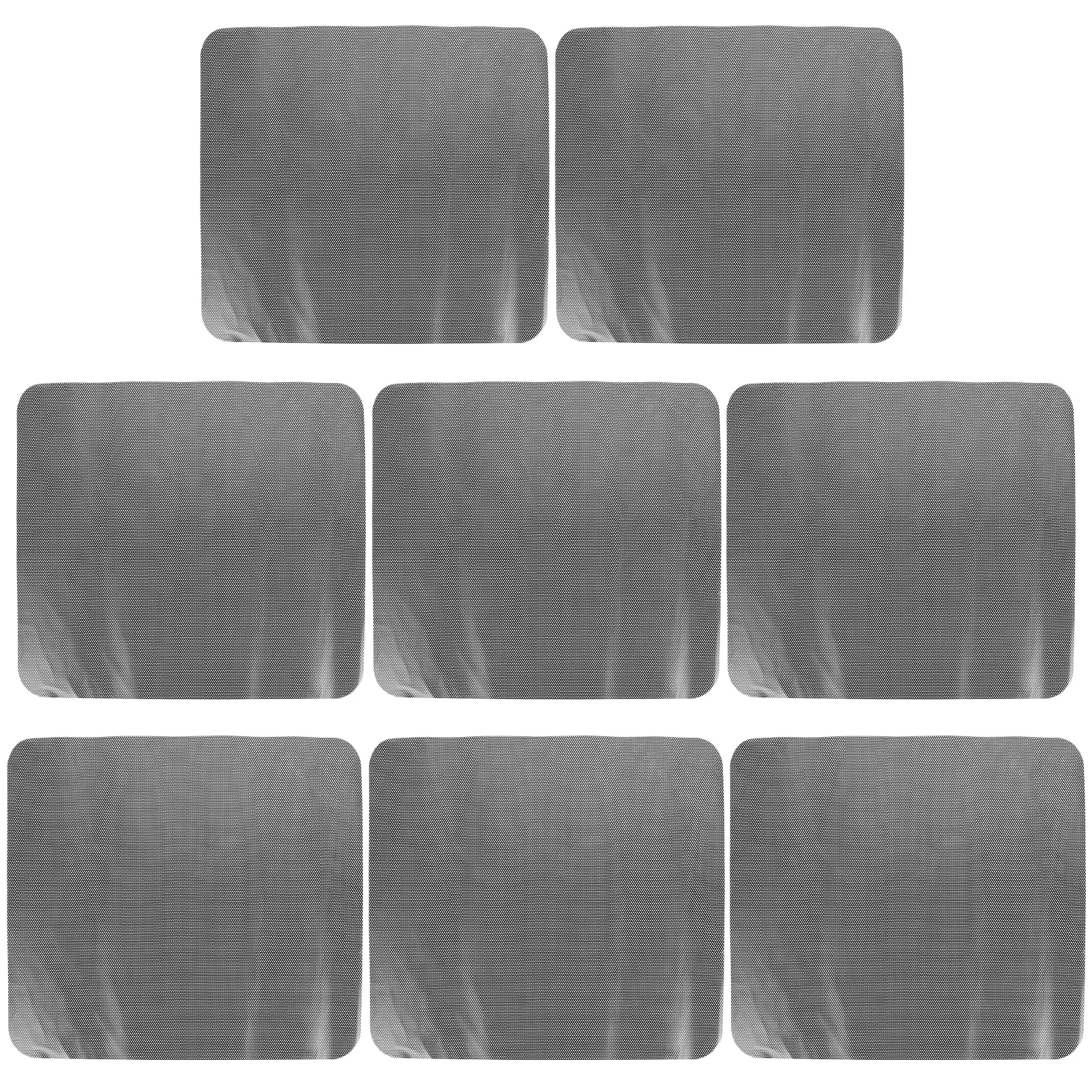 

8Pcs Car Sun Protection Shades Side Window Sun Shades Static Cling Auto Vehicle Window Blinds Heat Shield Car