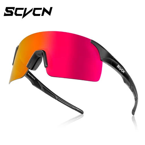 Imagen 2 del producto SCVCN Gafas de sol para ciclismo MTB, gafas fotocromáticas deportivas para ciclismo, gafas para bicicleta de montaña, gafas para hombre y mujer