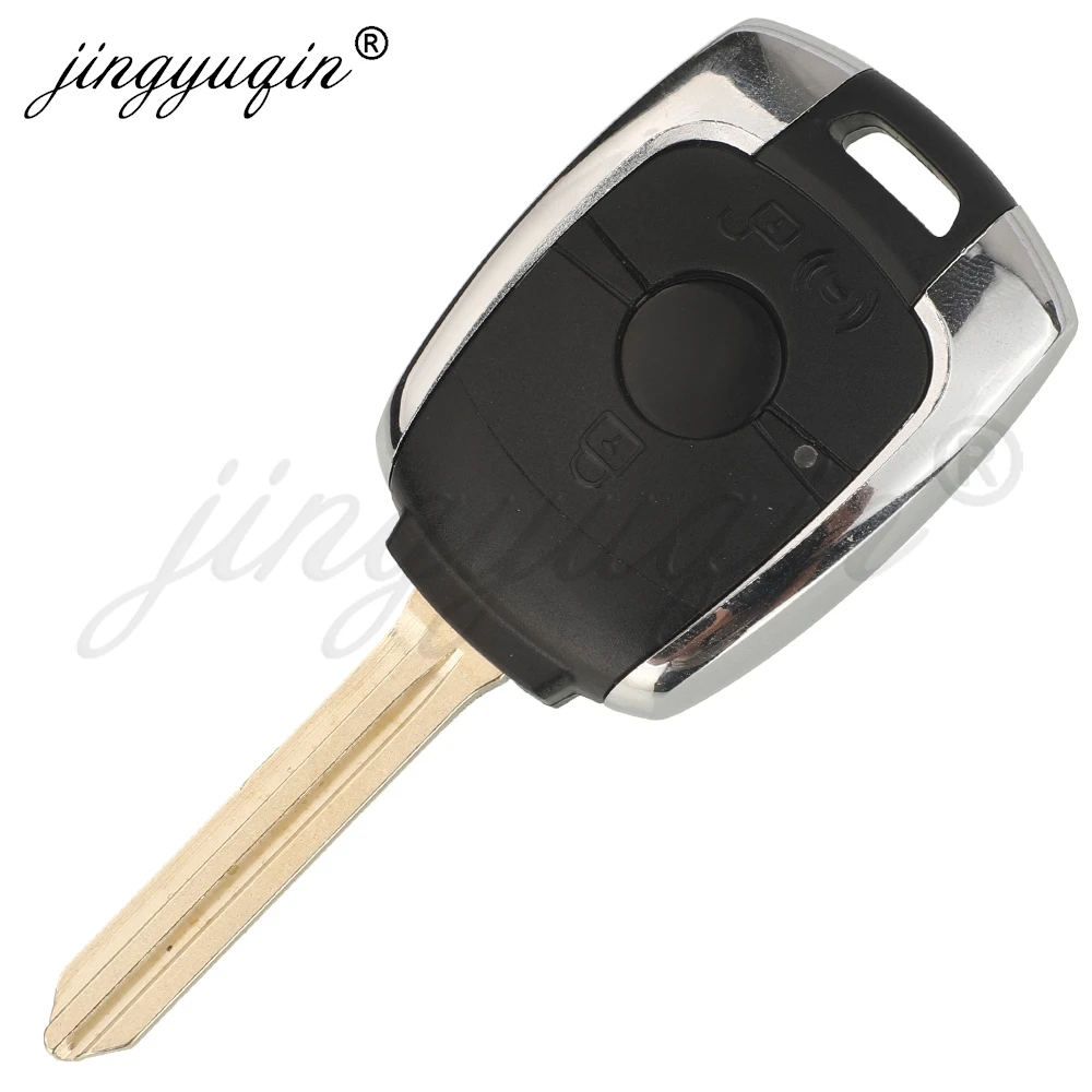 jingyuqin Remote Car Key 433Mhz 4D60 for Ssangyong Actyon Kyron Rexton Korando Stavic Tivoli Auto Fob Control 87510-34403 /34063