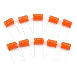 10Pcs Drop Capacitors Tone Caps Guitar Tone Capacitor Lightweight Electric Guitar Capacitor 200V 715P .047uf