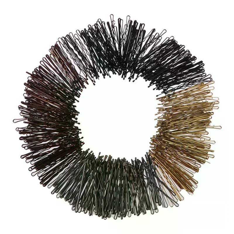 Women Gold Hair Clip 50pcs Hairpin Hairstyle Styling Tool U Shape Barrette Hairgrip Accessories Fashion New Popular