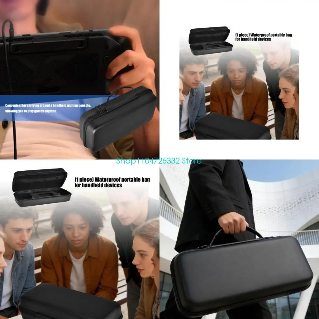 

P5EA Storage Bag with Handle & Pocket Bag Handheld Console Carrying Case