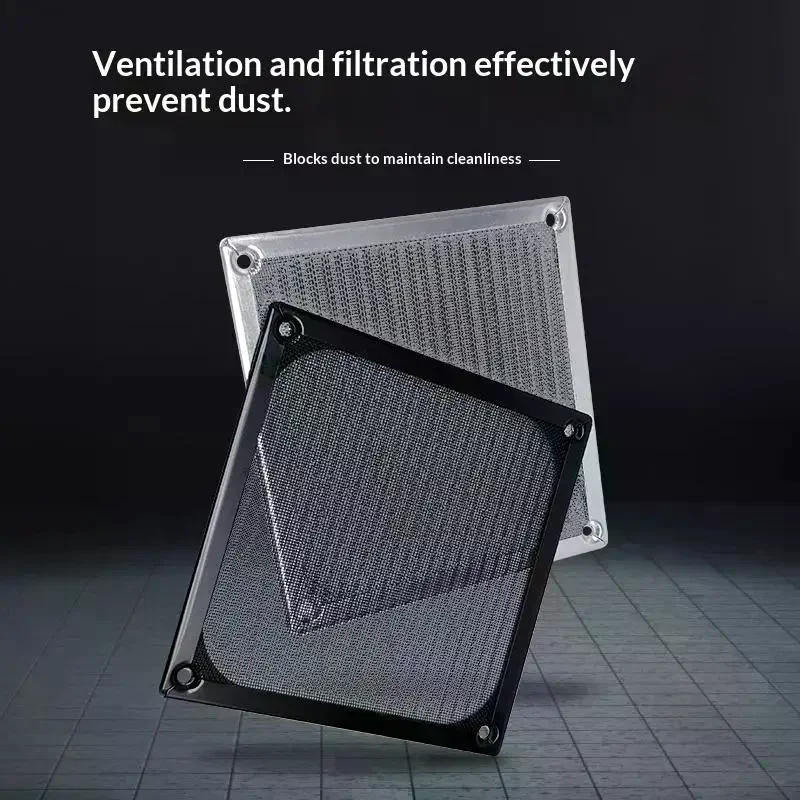 Metal Fan Dust Filter Net Anti-scratch Heat Dissipation Protection Cover 6/8/9/12cm for Desktop PC Case Cooling System