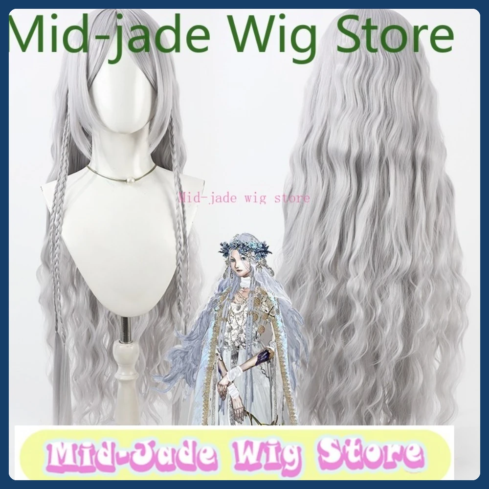 منتصف اليشم شعر مستعار مخزن دمية فتاة شعر مستعار تأثيري هالوين أنيمي لعبة دور اللعب الاصطناعية الشعر الملابس الدعائم #2